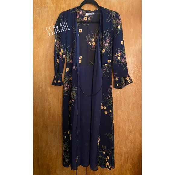 NWOT Reformation Mademoiselle Print Dress - Picture 6 of 8